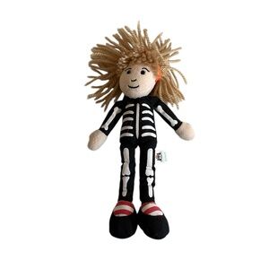 JELLYCAT Small Trick or Treat Halloween Doll Skeleton Plush Toy HTF Rare